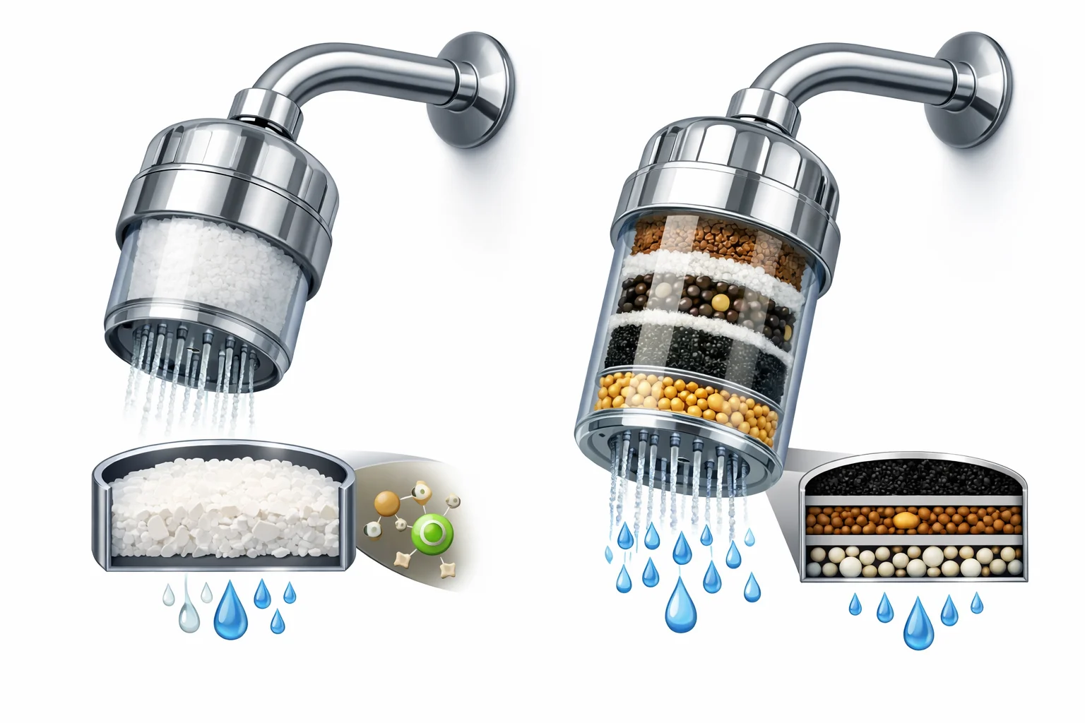 Single-Stage vs Multi-Stage Shower Head Filters – What’s the Difference?